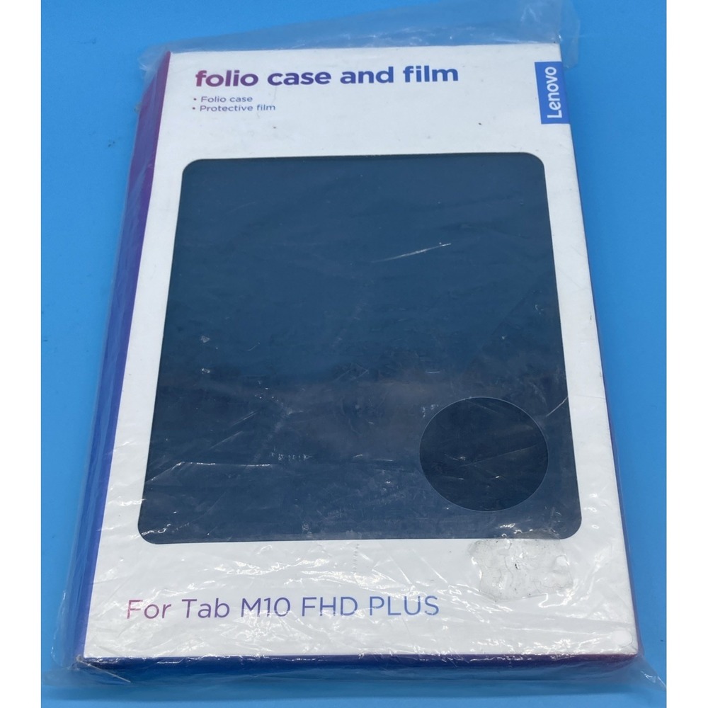 Lenovo Folio Case and Film for Tab M10 FHD Plus (2nd Gen) ZG38C02958